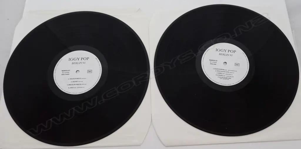 Iggy Pop, Berlin 91, (Double Album) Image 1++